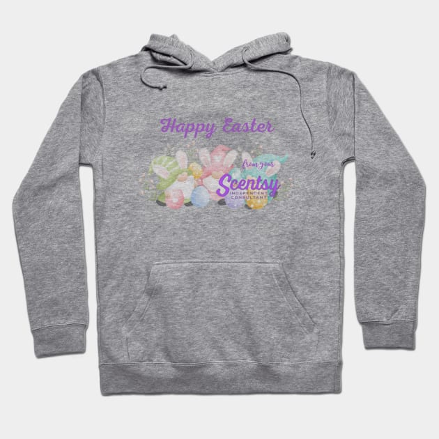 happy easter scentsy greetings Hoodie by scentsySMELL